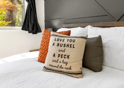 Arkansas Home: Bedroom Detail, Pillows