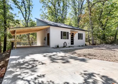 Arkansas Home: Front & Car Port