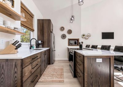 Arkansas Small Escape home Kitchen.